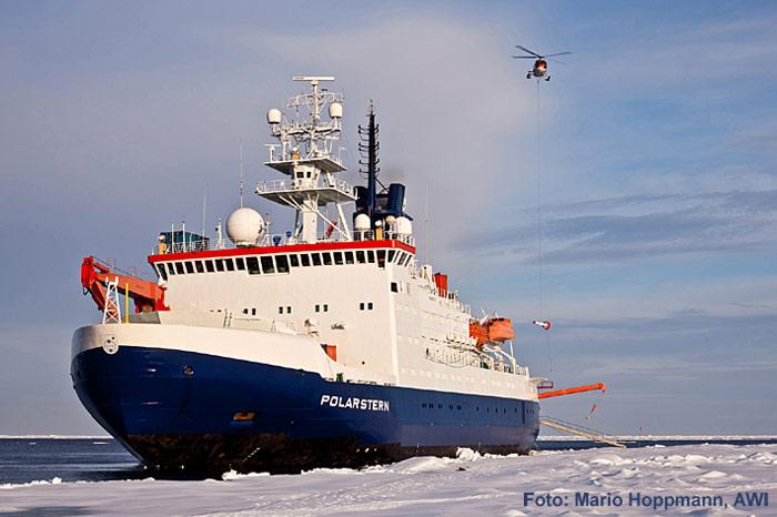 Polarstern am Nordpol